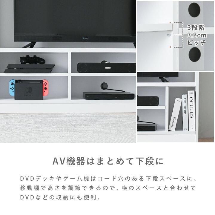 楽天市場】【2025年新商品】テレビ台 ハイタイプ 壁面収納 テレビ 