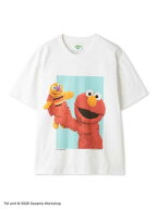 【UNISEX】フォトアートTシャツ SESAME STREET MARKET セサミストリートマーケット トップス その他のト…