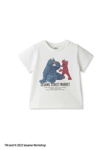 yBABYz tHgvgTVc SESAME STREET MARKET ZT~Xg[g}[Pbg }^jeBEFAExr[pi xr[EV bhyz[Rakuten Fashion]