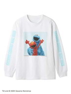 【SALE／30%OFF】【UNISEX】グラフィックロングTシャツ SESAME STREET MARKET セサミストリートマーケッ…