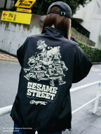 【UNISEX】【SESAME STREET MARKET×Dragon76】ZIPアップブルゾン SESAME STREET MARKET セサミストリー…