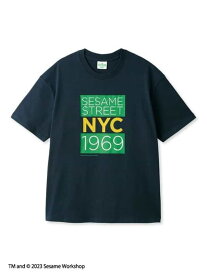 【UNISEX】ニューヨークシティTシャツ SESAME STREET MARKET セサミストリートマーケット トップス その他のトップス ネイビー【送料無料】[Rakuten Fashion]