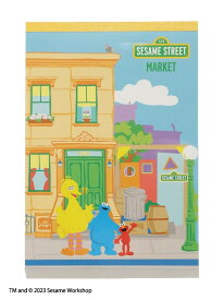 A6メモ SESAME STREET MARKET セサミストリートマーケット 文房具 手帳・メモ帳 レッド[Rakuten Fashion]