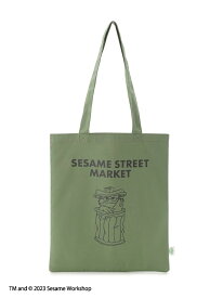 スケッチトートバッグ SESAME STREET MARKET セサミストリートマーケット バッグ エコバッグ・サブバッグ ホワイト イエロー レッド オレンジ ピンク ブルー[Rakuten Fashion]