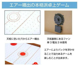 エアホッケー 電動 コンパクト 小型 ゲーム テーブルエアホッケー 電動エアホッケー ホッケー ボードゲーム 卓上エアホッケー 子供 室内 遊び おもちゃ テレワーク デスク ミニ エアーホッケー 子供プレゼント