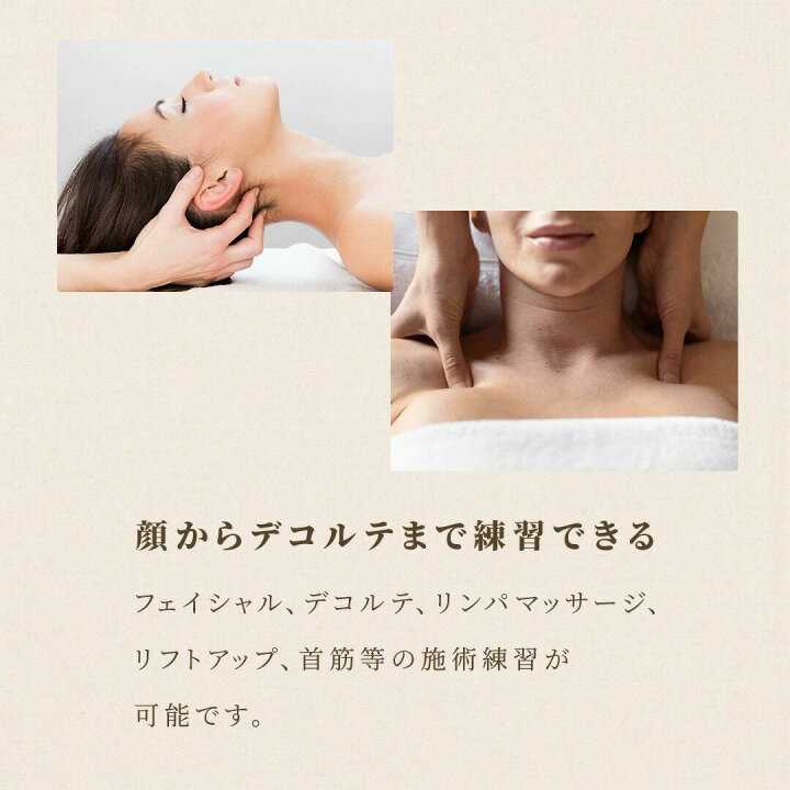 楽天市場】マネキン 頭 ヘッド デコルテ フェイスマネキン マッサージ 