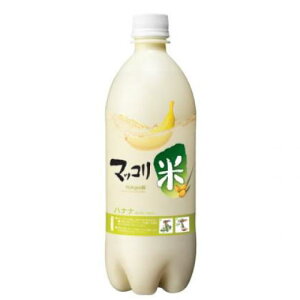 麹醇堂 クッスンダン 米マッコリ バナナ味 750ml【1本】センマッコリ お酒 米酒 発酵酒 伝統酒 韓国酒 韓国お酒 韓国食品/キムチ/チヂミ/お酒/韓国お酒/韓国マッコリ/韓国食材/ドリンク//韓