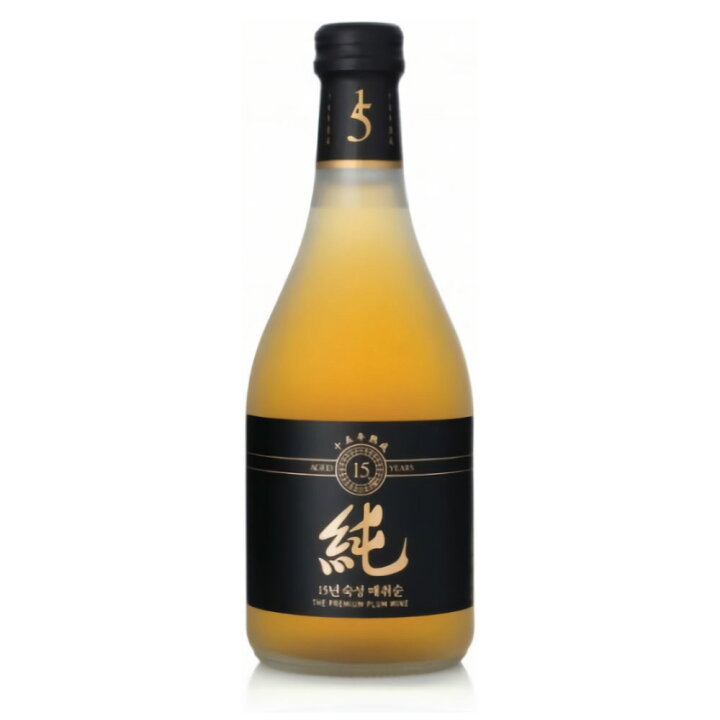 楽天市場】15年熟成 梅翠純 375ml果実酒 梅酒（1本） 果実焼酎 韓国 