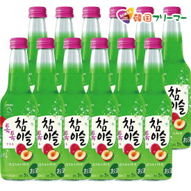 眞露 JINRO チャミスルトクトク すもも味 275ml×12本　 韓国食品/韓国食材/お酒/焼酎/韓国焼酎/韓国お酒】 韓国酒/キムチ/お米/チヂミ/父/洋酒/美味しい/韓国焼酎/安い/一番/焼肉/焼酎 ハーブ酒 伝統酒 トクトク ソーダ