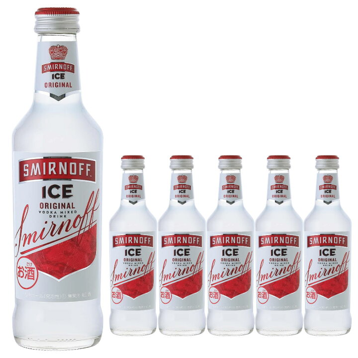 楽天市場】スミノフ アイス 275ml x 6本セット チューハイ お酒 : 韓国 