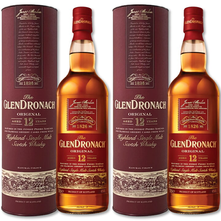 楽天市場】グレンドロナック 12年 700ml 2本セット / シングルモルト 