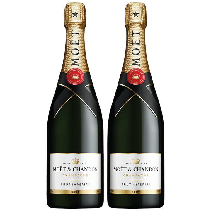 楽天市場】モエ・エ・シャンドン モエ アンペリアル 750ml 2本セット  