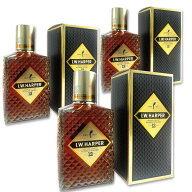 [新型 正規品] I.W.ハーパー 12年 750ml 3本セット 43% アメリカ ウイスキー 　I.W. HARPER アメリカンウ…