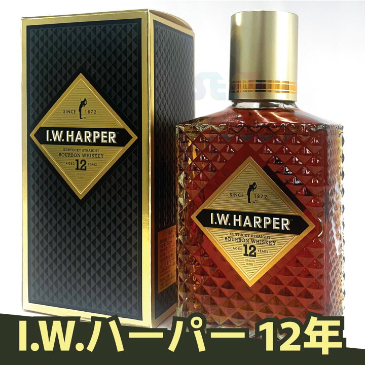楽天市場】[新型 正規品] I.W.ハーパー 12年 750ml 6本 箱売り 1BOX 43 