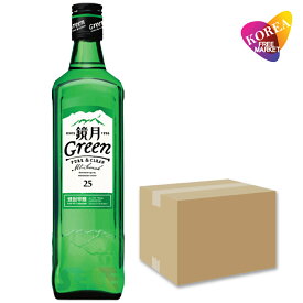 サントリー 鏡月 Green 25度 700ml 12本 1BOX 箱売り 韓国焼酎 グリーン焼酎