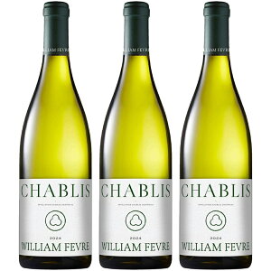 �E�B���A�� �t�F�[�u�� �V���u�� 750ml 3�{�Z�b�g WILLIAM FEVRE CHABLIS / �t�����X �h�� �����C��