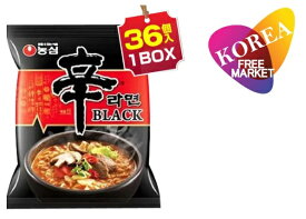 辛ラーメン ブラック　BLACK　130g-36個　韓国ラーメン 激辛ラーメン 韓国食品 韓国食材 ラーメン キムチ 焼肉 韓国料理 韓国1番ラーメン！！！