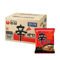 農心 辛ラーメン 40袋(1Box) / 辛い ラーメン NONGSHIM 韓国食品 韓国食材 韓国ラーメン らーめん インスタントラーメン 激辛 キムチ シンラーメン しんらーめん 40袋入り