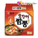 農心　イカチャンポン　オジンオチャンポン(124g)5個　韓国ラーメン 激辛ラーメン 韓国食品 韓国食材 ラーメン キムチ 焼肉 韓国料理 韓国1番ラーメン NONGSHIM！