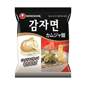 農心 ジャガイモ麺 100g 1個 カムジャ麺 ジャガイモラーメン カムジャメン韓国食品 輸入食品 韓国食材/韓国料理/韓国お土産/韓国ラーメン/防災用/乾麺/インスタントラーメン/辛いラーメン/辛ラーメン/ラーメン/キムチ NONGSHIM