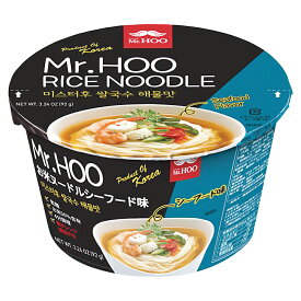 Mr.Hoo お米ヌードル シーフード味 ミスターフー ライスヌードルカップ麺 ヘルシー 低カロリー 海鮮 ラーメン