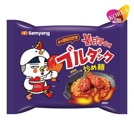 三養 ヤンニョムチキン味ブルダック炒め麺 140g / 韓国ラーメン 激辛 火鶏 サムヤン SAMYANG