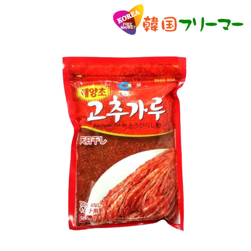 清浄園 キムチ用 (粗挽き) 唐辛子粉 1kg 韓国調味料 チョンジョンウォン