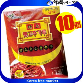 大山 甘口 調味用 唐辛子粉　1kg（10個）1BOX　韓国食品　韓国調味料　韓国キムチ　韓国料理　韓国食材　韓国食品]韓国料理 とうがらし キムチ 韓国食品 韓国食材 辛い調味料 パプリカ粉 カプサイシン 激辛粉