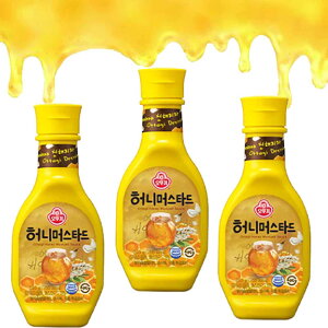 オトギ ハニー マスタード ソース 265g X 3本 韓国ソース マスタード カラシ シロガラシ 韓国食品 韓国食材 チキンソース 調味用 ハニーマスタード オットギ ハ