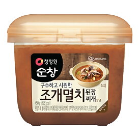 スンチャン あさりイワシ入り チゲテンジャン 450g 韓国味噌 チゲ用味噌 韓国味噌 韓国料理 韓国食材 調味料 韓国ソース 韓国味噌 在来式味噌 味噌汁 ヘチャンドル味噌 テンジャン