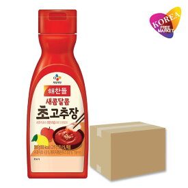 [エントリーポイント10倍]ヘチャンドル 酢入りコチュジャン 300g 20本 箱売り / チョコチュジャン チョジャン 酢味噌 酢コチュジャン 韓国 調味料 刺身ソース