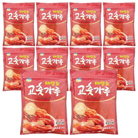 百年 粗挽き(キムチ用) 唐辛子粉 500g 10袋セット / 韓国 調味料 ヒャクネン とうがらし パウダー コチュカル 香辛料