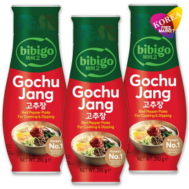 [エントリーポイント10倍]ビビゴ チューブ コチュジャン 290g 3個セット / ゴチュジャン CJ bibigo ヘチャンドル 韓国 調味料 食材 料理