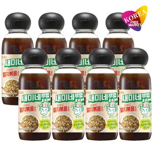 セミネキッチン じゃこ炒めソース 300ml 8本セット / センピョ 韓国風 煮干し炒めのたれ いりこ甘醤油だれ炒め ミョルチボッグム