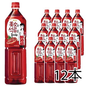 LOTTE ざくろジュース 1.5L 12本セット 美女はザクロが好き ロッテ 韓国飲料 韓国ドリンク 韓国飲み物 韓国食品