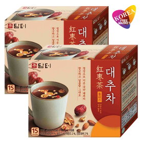 ダムト ナツメ茶 225g(15gx15包) × 2個セット 粉末 スティックタイプ / 韓国 なつめ 伝統茶 お茶