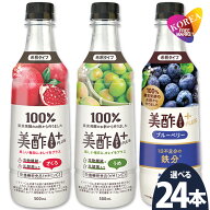[エントリーポイント10倍][日本正規品] 美酢プラス 24本 箱売り 1BOX 3種類から選べる ミチョ プラス ざ…