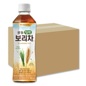 Kwangdong 小麦芽 麦茶 500ml 24本 箱売り 1BOX / 大麦と発芽10日以内をブレンド プレミアム麦茶 広東 クァンドン 韓国 お茶 ドリンク