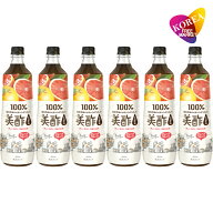 (セール中)[日本正規品] 美酢 ミチョ グレープフルーツ味 900ml 6本セット
