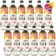 (セール中)美酢 ミチョ グレープフルーツ味 900ml 12本 1BOX 箱売り [日本正規品]