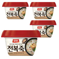 [エントリーポイント10倍]東遠 ヤンバンあわび粥 (287.5g) 4個セット DONGWON 両班 韓国お粥 おかゆ レト…