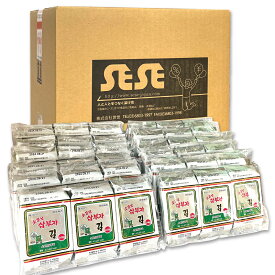 三父子 味付けのり 3パックX12袋セット(合計36個) 輸入元直送 ソムンナン サンブジャ 韓国のり 韓国食品