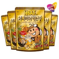 HBAF ハニーバター味ミックスナッツ 90g × 5袋セット / 韓国お菓子 ハニーバターアーモンド ナッツ おや…