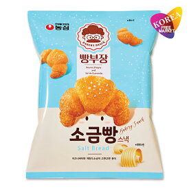 農心 パン部長の塩パン スナック 55g / 韓国 シオスナック お菓子 おやつ サクサク 韓国菓子 韓国食品