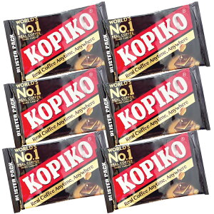 �R�s�R �R�[�q�[�L�����f�B�[ 32g(8��) x 6�� / KOPIKO Coffee Candy