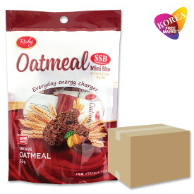 オートミール ミニバイト チョコ 35g 24袋 箱売り 1BOX / oatmeal mini bite Chocolate おーとみーる お菓子 韓国 オートミールミニ クッキー オーツ麦