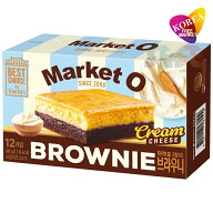 MarketO クリームチーズ ブラウニー 240g(12個入り) / マーケットオー 韓国 お菓子
