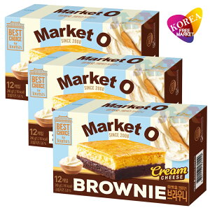 MarketO �N���[���`�[�Y �u���E�j�[ 240g(12����) 3�Z�b�g / �}�[�P�b�g�I�[ �؍� ���َq