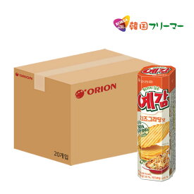 オリオン イェガム チーズグラタン 64g x 20個 (1BOX) 韓国お菓子 お菓子 韓国　ジャガイモスナック チーズグラタン味