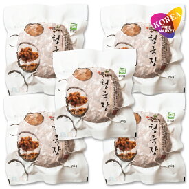 [エントリーポイント10倍]トッペギ 冷凍 チョングッジャン 250g 5個セット / 100%韓国産大豆！ 伝統の味 鍋用味噌 清麹醤 チゲ 韓国食品